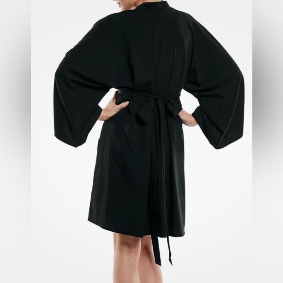 Coolibar women’s xl Navia cover up kimono dress swim upf 50+ sun safe new - Picture 3 of 10